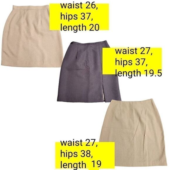 Bundle of Wardrobe Builder 3 Pencil Short Skirts & 2 Blouses - Picture 3 of 15